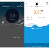 NNEAGS Wireless Bluetooth Digital Body Fat Scale Bathroom Health Analyser Weight Black