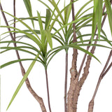 NNEAGS 90cm Artificial Natural Green Dracaena Dragon Tree Fake Tropical Indoor Plant Home Office Decor