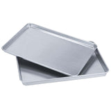 NNEAGS 8X Aluminium Oven Baking Pan Cooking Tray for Bakers 60*40*5cm