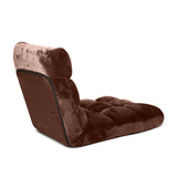 NNEAGS 4X Floor Recliner Folding Lounge Sofa Futon Couch Folding Chair Cushion Coffee