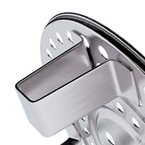 NNEAGS 2X 39cm Stainless Steel Steamer Insert Stock Pot Steaming Rack Stockpot Tray