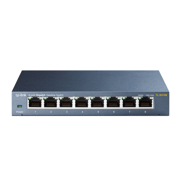 NNEIDS TP-Link TL-SG108 8 Port Gigabit Ethernet Desktop Switch