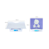 NNEAGS 2X 100kg Digital Baby Scales Electronic LCD Display Paediatric Infant Weight Monitor