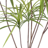 NNEAGS 2X 120cm Artificial Natural Green Dracaena Dragon Tree Fake Tropical Indoor Plant Home Office Decor