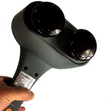 NNEAGS Deluxe Hand Held Infrared Percussion Massager with Soothing Heat