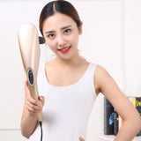 NNEAGS 6 Heads Portable Handheld Massager Soothing Stimulate Blood Flow Shoulder Gold