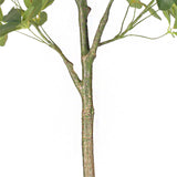 NNEAGS 120cm Artificial Natural Green Schefflera Dwarf Umbrella Tree Fake Tropical Indoor Plant Home Office Decor