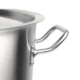 NNEAGS Stock Pot 225Lt Top Grade Thick Stainless Steel Stockpot 60CMX80CM 18/10