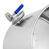 NNEAGS Stainless Steel Brewery Pot 98L With Beer Valve 50*50cm
