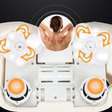 NNEAGS 2X Electric Kneading Back Neck Shoulder Massage Arm Body Massager Blue