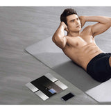 NNEAGS Digital Electronic LCD Bathroom Body Fat Scale Weighing Scales Weight Monitor Blue