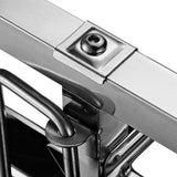 NNEAGS 2X Trolley 16 Tier Stainless Steel Bakery Trolley Suits GN 1/1 Pans