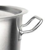 NNEAGS 9L Wide Stock Pot  and 33L Tall Top Grade Thick Stainless Steel Stockpot 18/10