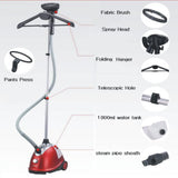 NNEAGS Garment Steamer Portable Cleaner Steam Iron Red