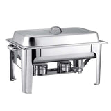 NNEAGS 4X Stainless Steel Chafing 9L Catering Dish Food Warmer