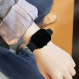 NNEAGS 2X Waterproof Fitness Smart Wrist Watch Heart Rate Monitor Tracker P8 Black
