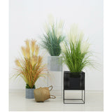NNEAGS 137cm Artificial Indoor Potted Reed Bulrush Grass Tree Fake Plant Simulation Decorative