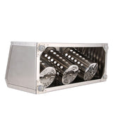 NNEAGS 2X 18/10 Stainless Steel Conical Utensils Cutlery Holder with 3 Holes