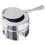 NNEAGS 2X 9L Rectangular Stainless Steel Soup Warmer Roll Top Chafer Chafing Dish Set with Glass Visual Window Lid
