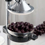 NNEAGS Stainless Steel Manual Juicer Hand Press Juice Extractor Squeezer Black