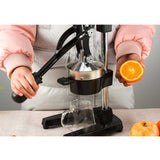 NNEAGS 2X Manual Juicer Hand Press Juice Extractor Squeezer Orange Citrus Green