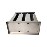 NNEAGS Stainless Steel Buffet Restaurant Spoon Utensil Holder Storage Rack 3 Holes