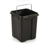 NNEAGS 2X 12L Foot Pedal Stainless Steel Rubbish Recycling Garbage Waste Trash Bin Square Blue