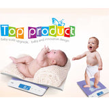 NNEAGS 100kg Digital Baby Scales Electronic LCD Display Paediatric Infant Weight Monitor