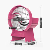 NNEAGS 2X Manual Vegetable Fruit Slicer Kitchen Cutter Machine Pink