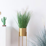 NNEAGS 110cm Artificial Indoor Potted Reed Bulrush Grass Tree Fake Plant Simulation Decorative
