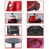 NNEAGS Garment Steamer Portable Cleaner Steam Iron Red