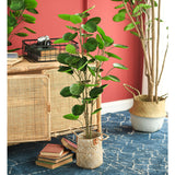 NNEAGS 2X 180cm Green Artificial Indoor Pocket Money Tree Fake Plant Simulation Decorative