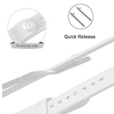 NNEAGS Smart Sport Watch Model B57C Compatible Wristband Replacement Bracelet Strap White
