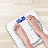 NNEAGS 2X 180kg Glass LCD Digital Fitness Weight Bathroom Body Electronic Scales White/Pink