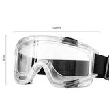 NNEAGS Clear Protective Eye Glasses Safety Windproof Lab Goggles Eyewear