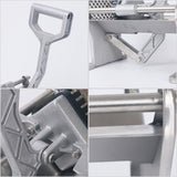 NNEAGS 2X Potato French Fry Fruit Vegetable Cutter Stainless Steel 3 Blades