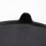 NNEAGS 2X 33CM Reversible Round Cast Iron Induction Crepes Pan Baking Cookie Pancake Pizza Bakeware