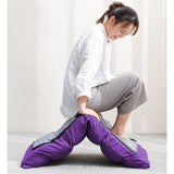 NNEAGS 4X Lounge Floor Recliner Adjustable Lazy Sofa Bed Folding Game Chair Purple