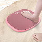 NNEAGS 2X 180kg Digital LCD Fitness Electronic Bathroom Body Weighing Scale Old Rose