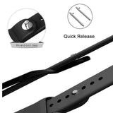 NNEAGS Fitness Smart Watch Heart Rate Monitor With 2X Wrist Band Replacement Strap