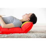 NNEAGS Foldable Tatami Floor Sofa Bed Meditation Lounge Chair Recliner Lazy Couch Red