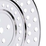 NNEAGS 21L Stainless Steel Stock Pot with One Steamer Rack Insert Stockpot Tray