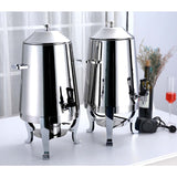 NNEAGS 2X Stainless Steel 13L Juicer Water Milk Coffee Pump Beverage Drinking Utensils