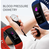 NNEAGS Sport Smart Watch Health Fitness Wrist Band Bracelet Activity Tracker Purple