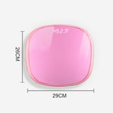 NNEAGS 2X 180kg Digital LCD Fitness Electronic Bathroom Body Weighing Scale Pink/Old Rose