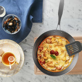 NNEAGS Stainless Steel Fry Pan 22cm 34cm Frying Pan Top Grade Skillet Induction Cooking FryPan
