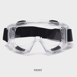 NNEAGS Clear Protective Eye Glasses Safety Windproof Lab Goggles Eyewear