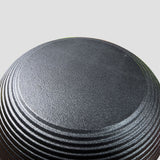 NNEAGS 2X 25cm Cast Iron Japanese Style Sukiyaki Tetsu Nabe Shabu Hot Pot with Wooden Lid