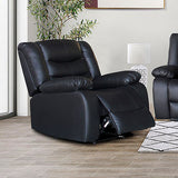 NNEDSZ Recliner Pu Leather 1R Black