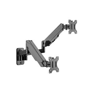 NNEIDS Dual Arm Wall Mount Gas Spring TV Bracket for 17" to 32"